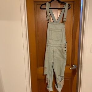 Light Denim BDG Overalls